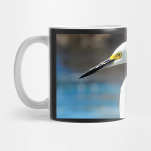 Tête d'oiseau sur la plage au Mexique Mug